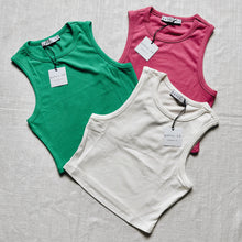 Load image into Gallery viewer, Essential Basic Knit Ribbed Tank Top