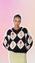 Load image into Gallery viewer, Vintage Feel Floral Sweater
