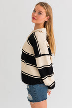 Load image into Gallery viewer, Onyx Striped Sweater
