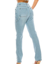 Load image into Gallery viewer, Sky Denim Stretch Carpenter Pant
